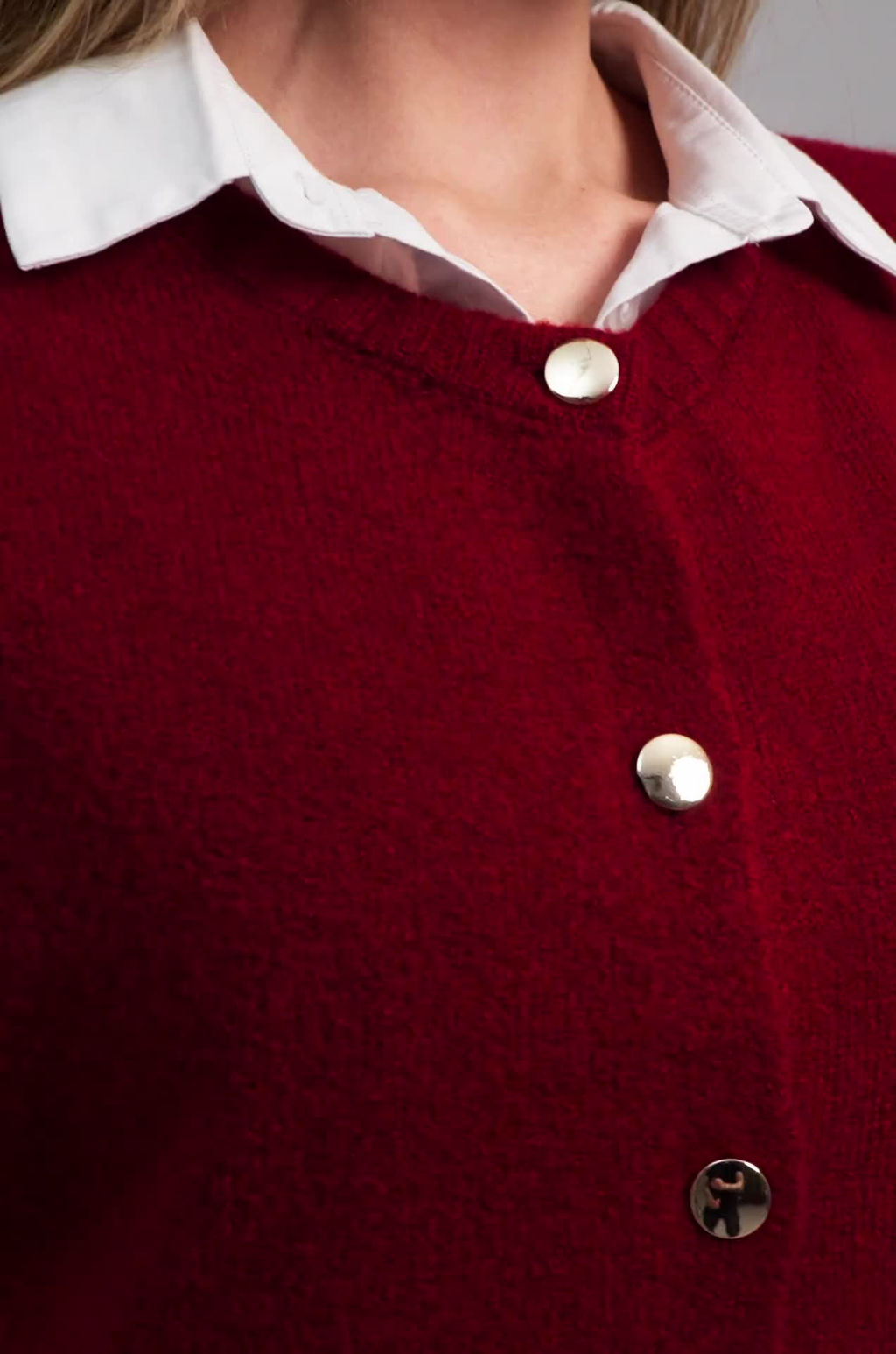 Женский вязаный жилет Happyfox