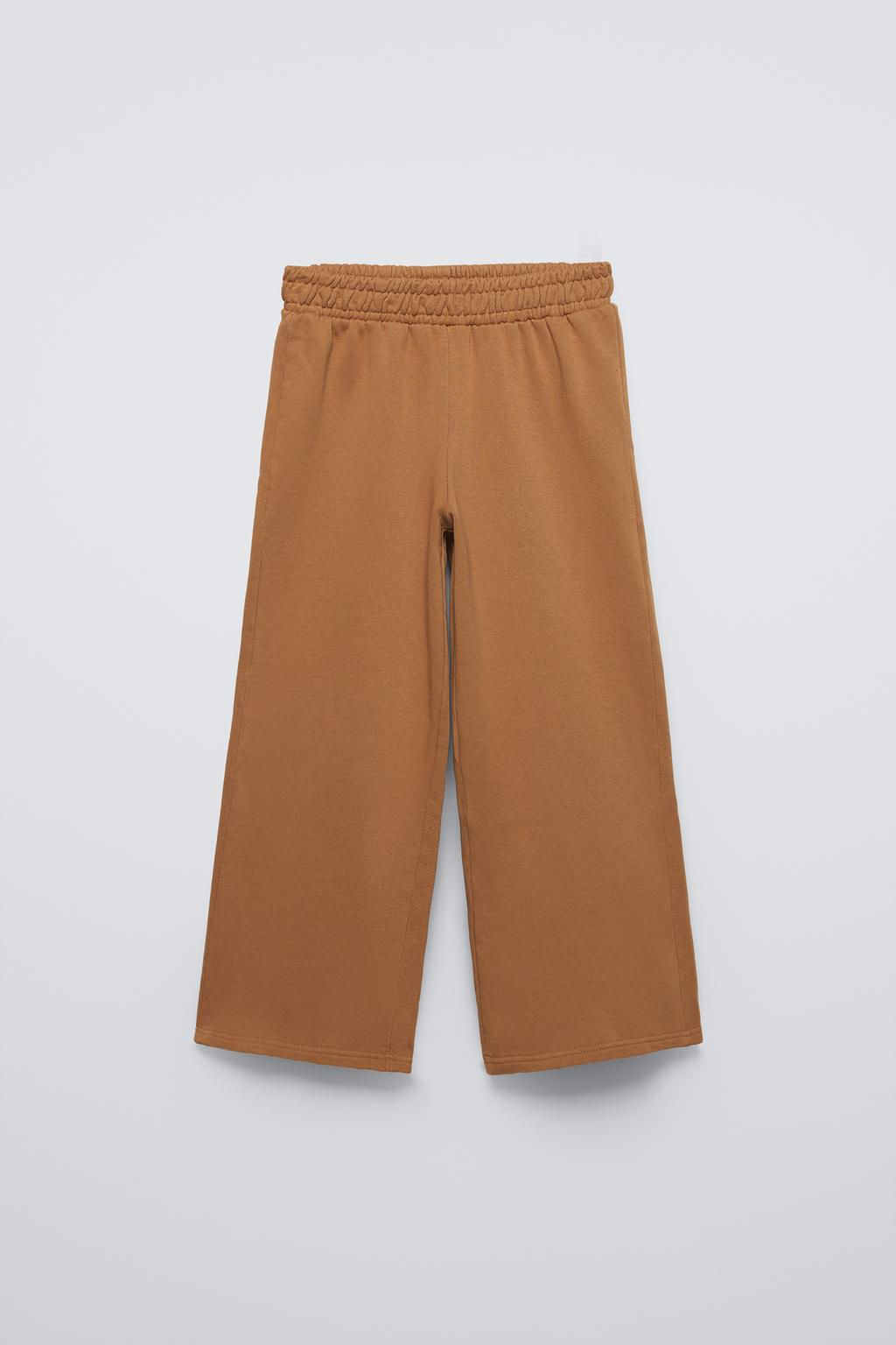PLUSH HOODIE AND WIDE-LEG TROUSERS SET - Zara фото 5