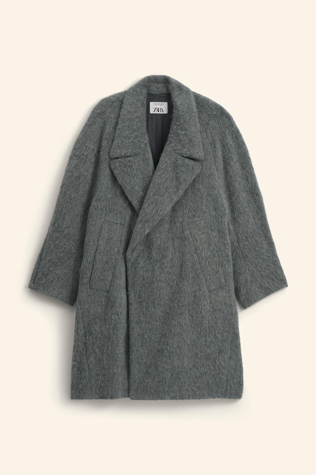 OVERSIZE COAT -LIMITED EDITION - Zara фото 8