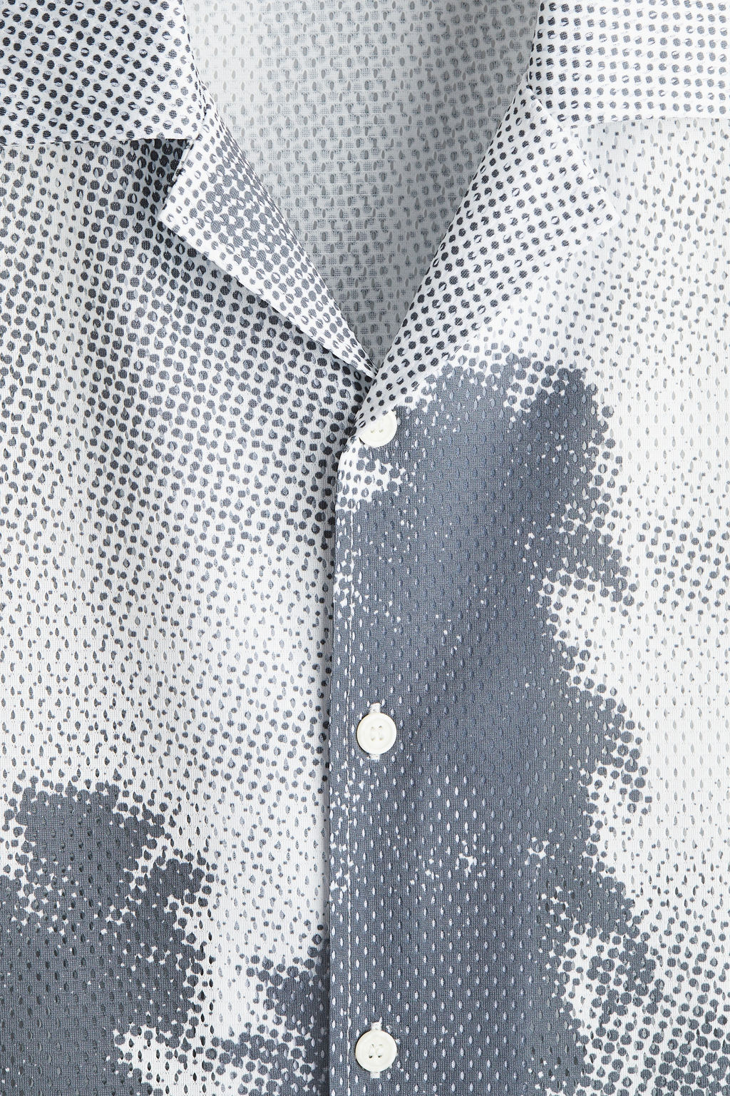 Camisa resort de malla Loose Fit - H&m фото 2