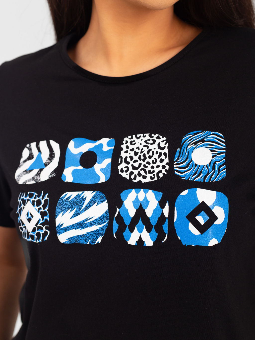 Пижама женская кулирка с брюками "МАМБА" СИНИЙ