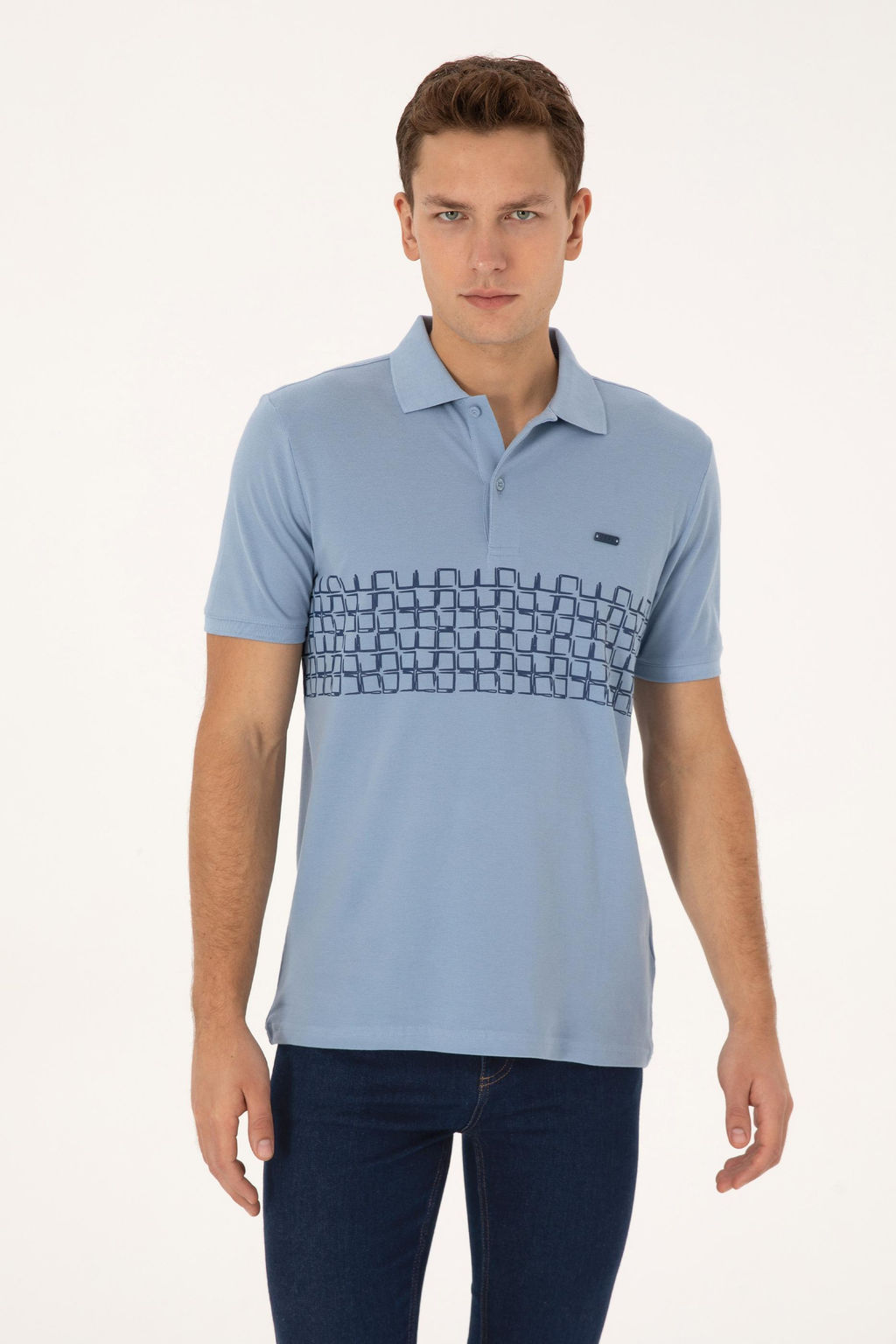 Erkek A__k Mavi Ti__rt