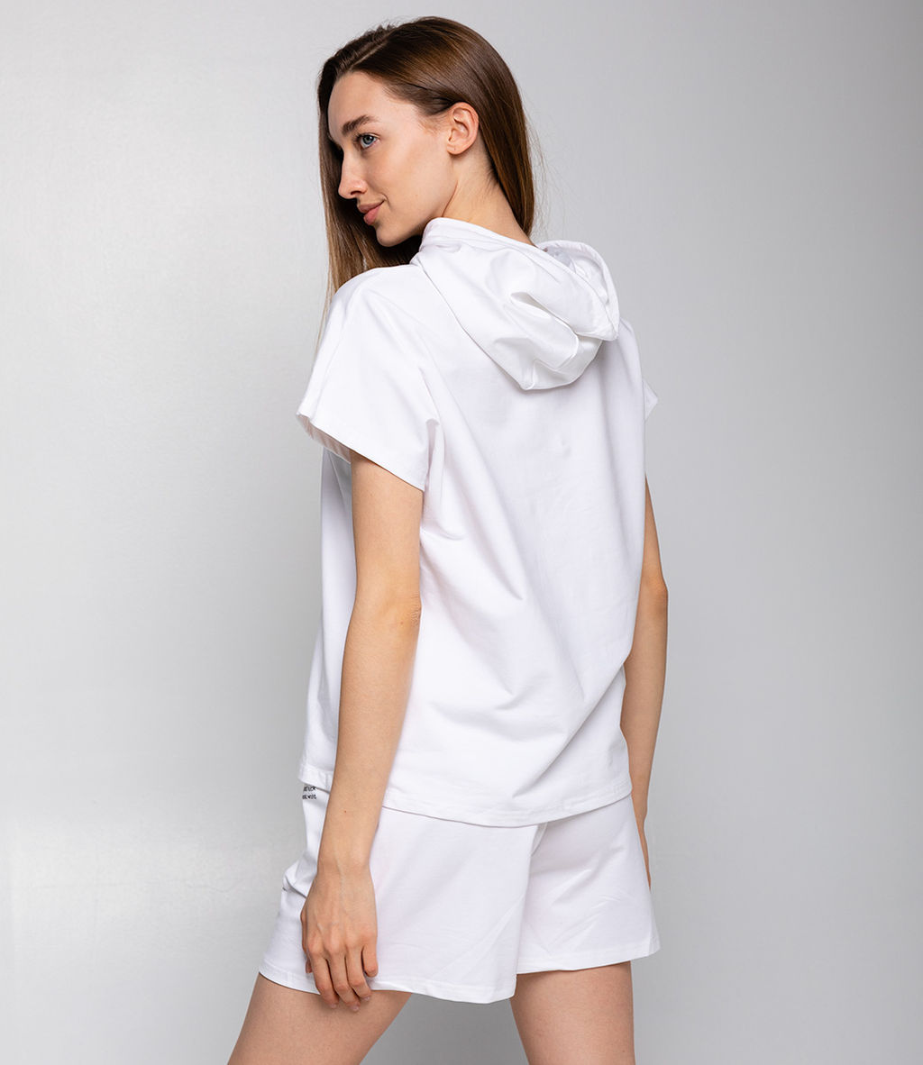 Спортивный костюм #КТ3885, белый