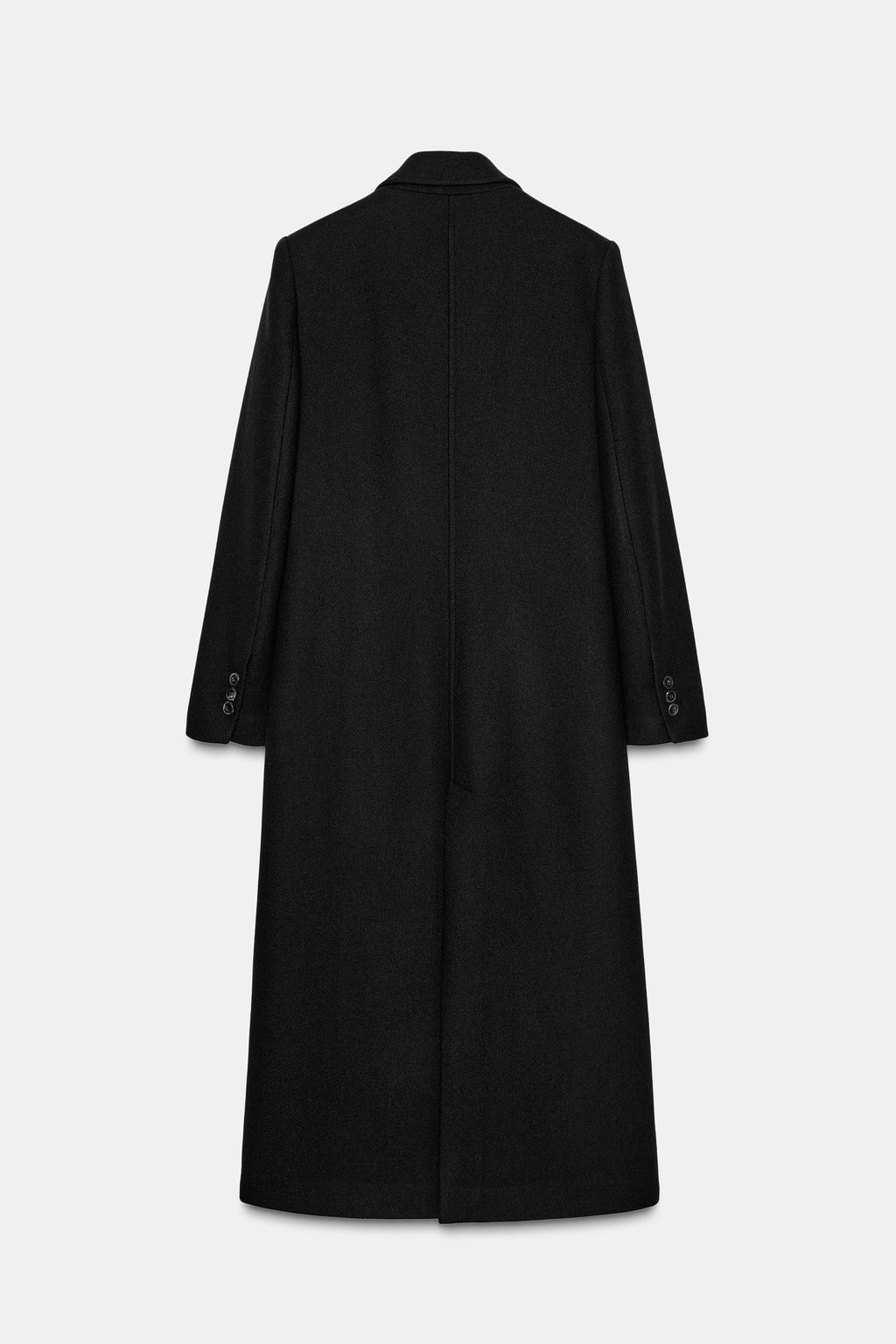 LONG DOUBLE-BREASTED COAT - Zara фото 9