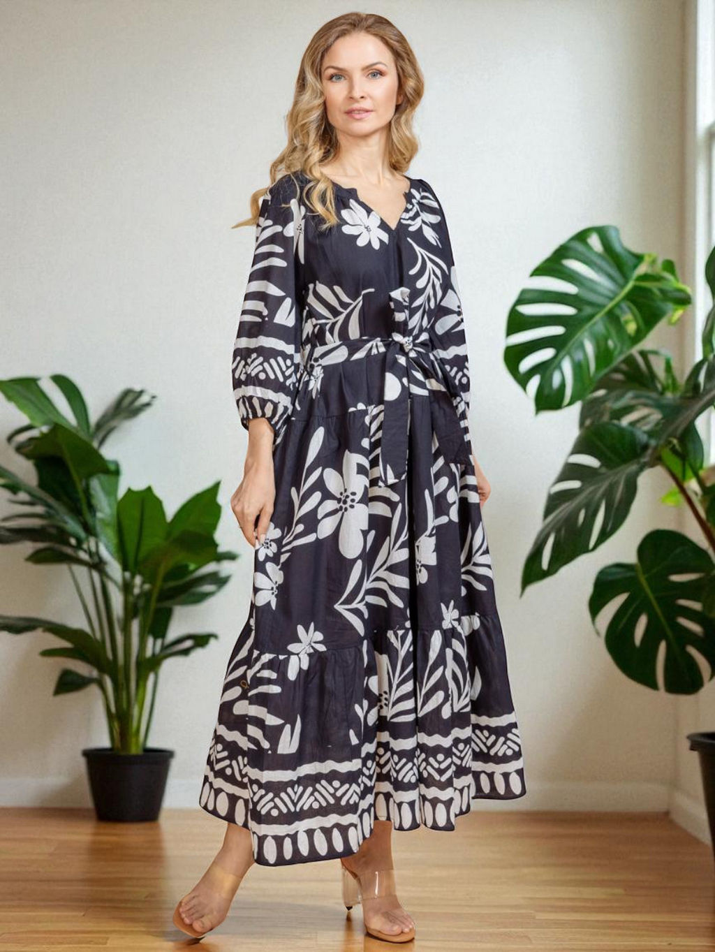 Платье (хлопок) №25-304 (Лето-2025)