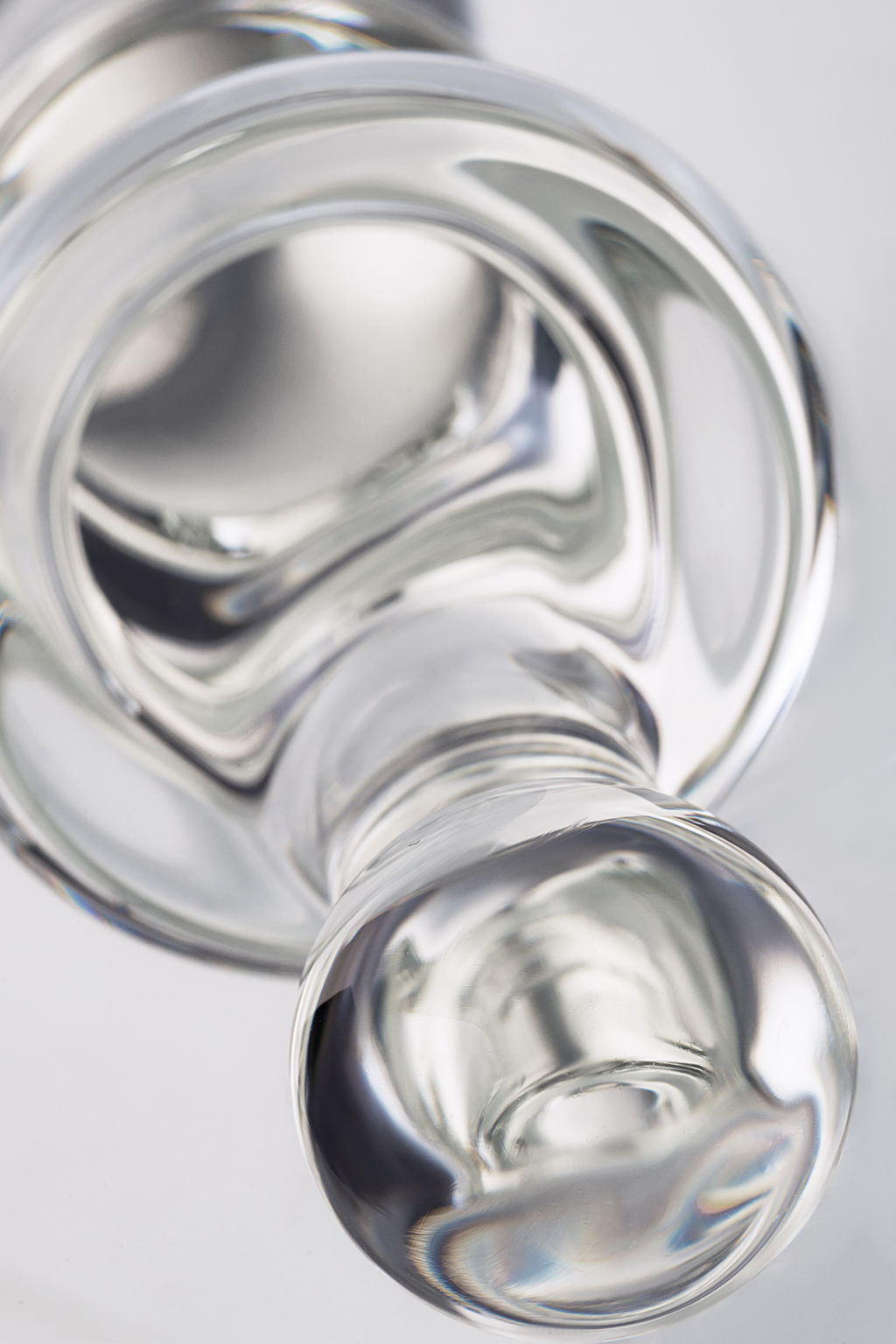 Анальная втулка Sexus Glass, стекло, прозрачная, 17 см, 3,5 см  фото 5