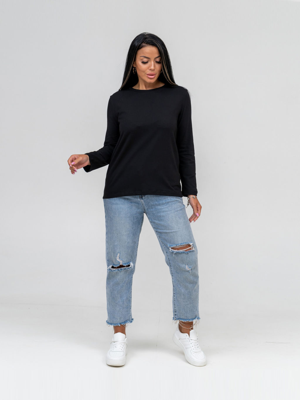 Лонгслив мод.1787 - Барболета фото 2