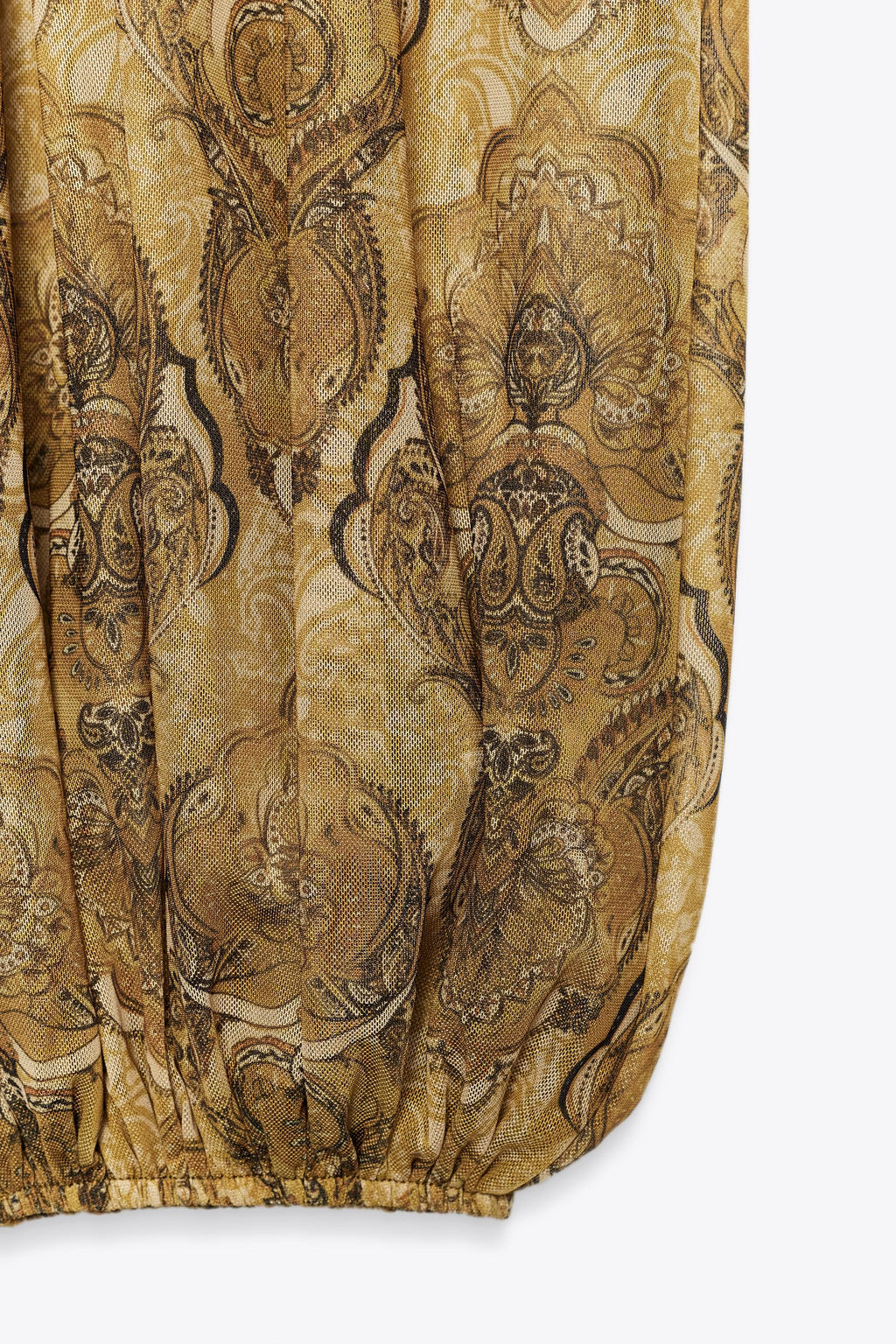 PRINTED BALLOON TROUSERS - Zara фото 9