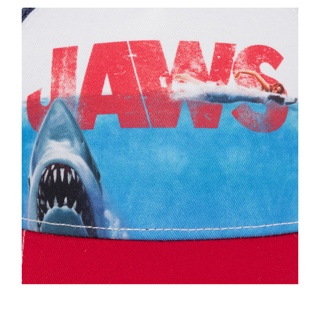 Бейсболка CAPSLAB арт. CL/JAW1/1/PCT/JAWB Jaws (белый / синий / красный)