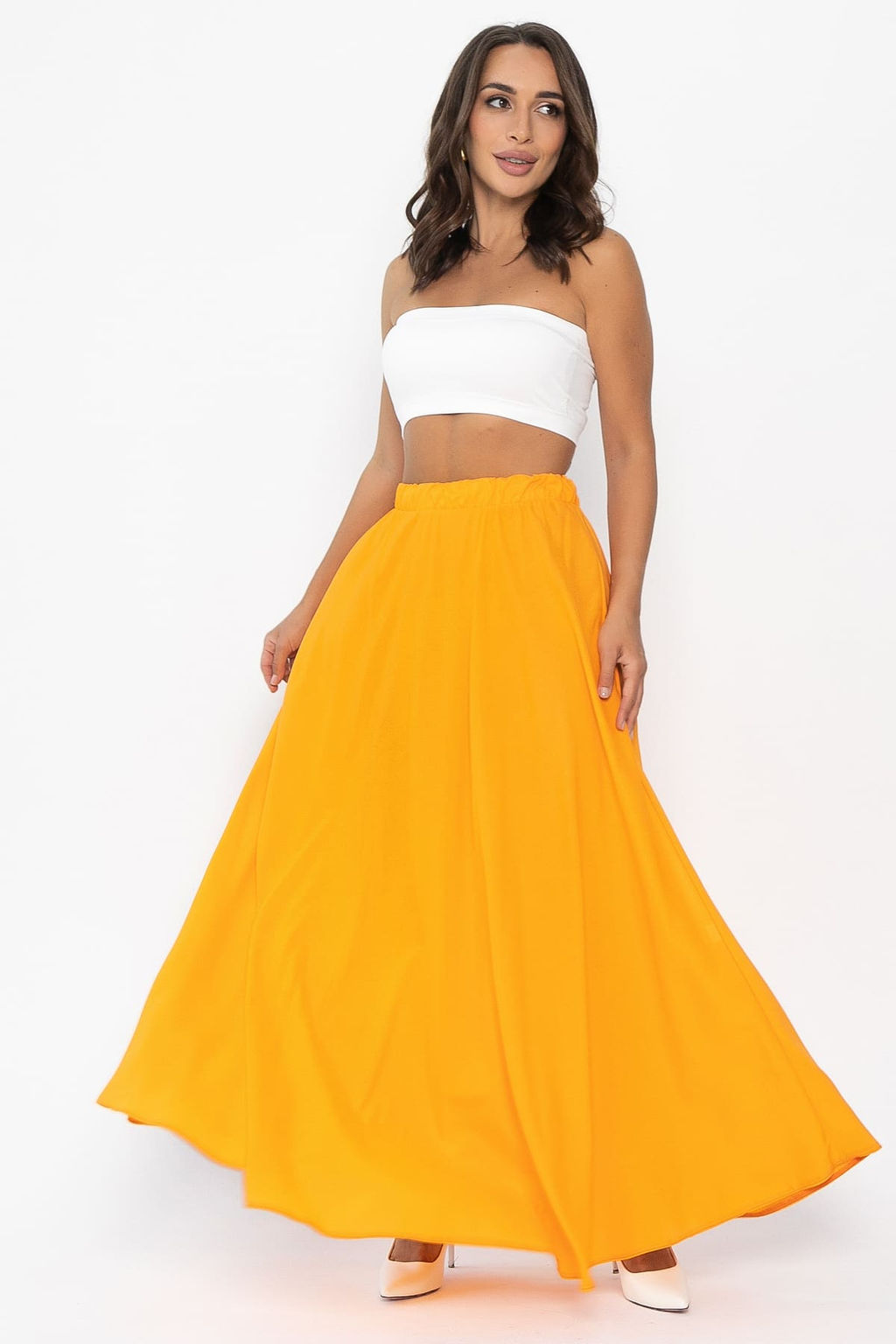 Юбка Виста (оранжевая) Ю13964-25М - Lt collection фото 10