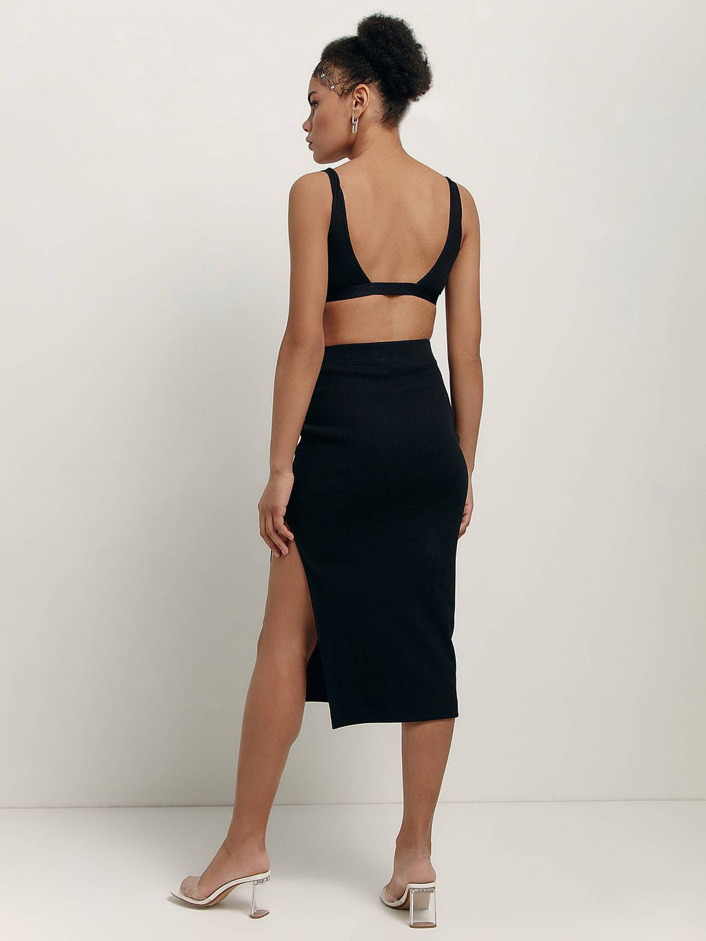 CONTE LU 1853 Юбка женская black black