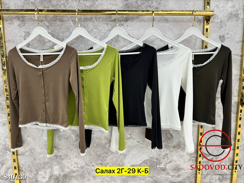 Джемпер женский с гипюром - Bruno фото 6