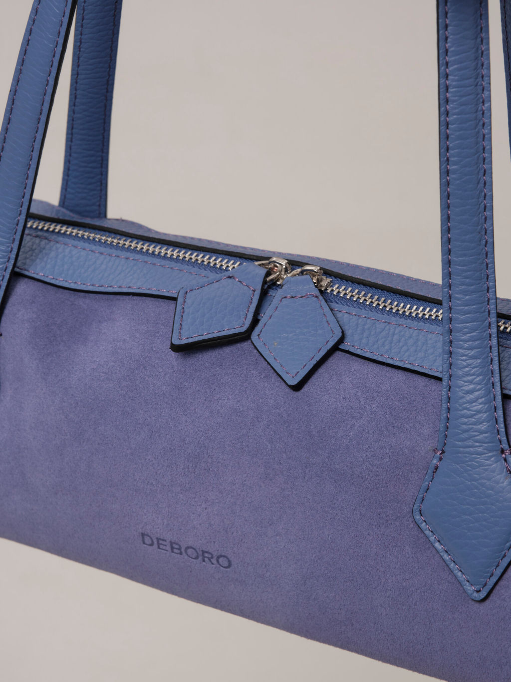 Сумка женская багет Deboro 31129 сиреневый закат