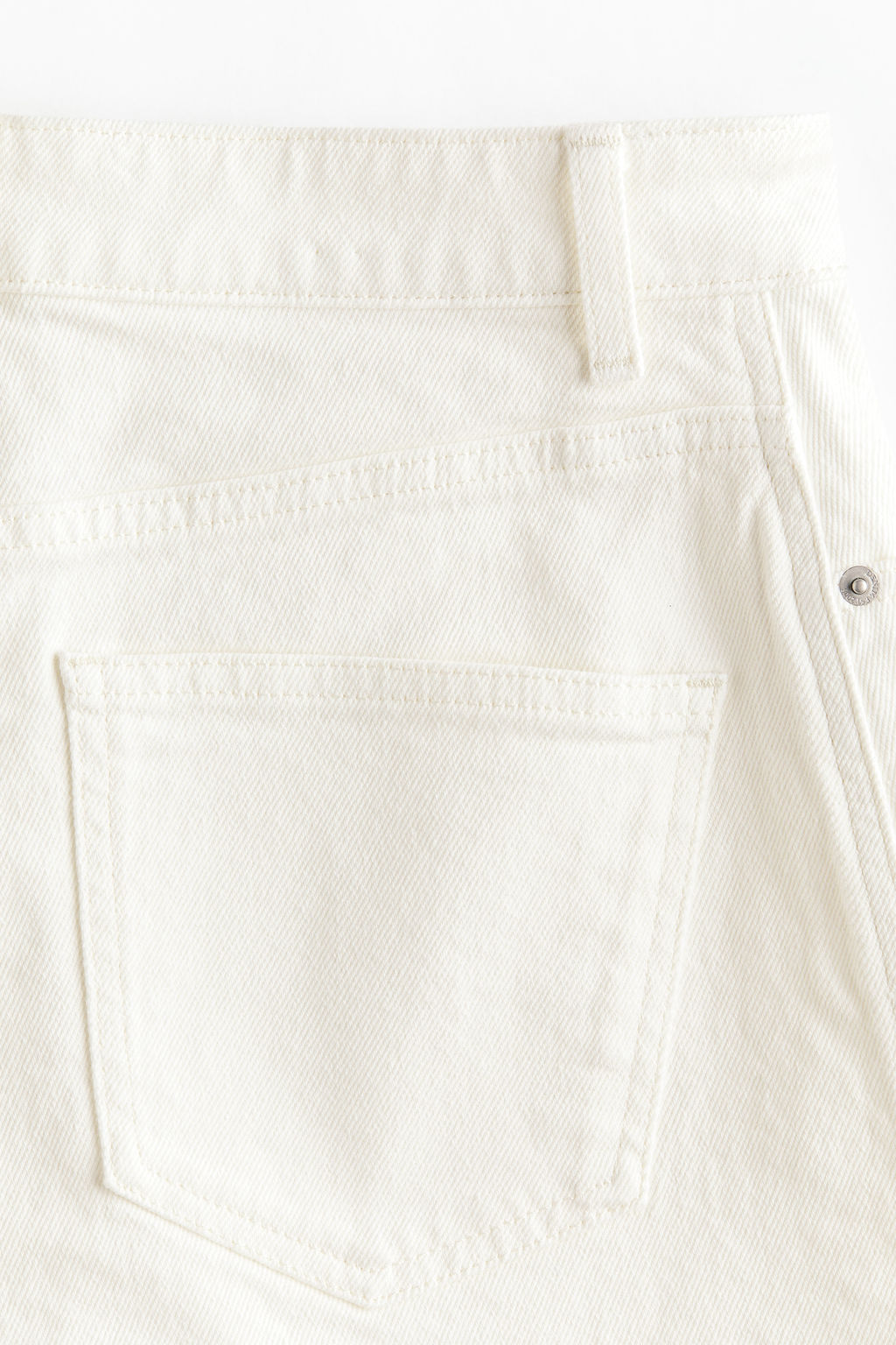 Falda pantal?n de talle alto en denim - H&m фото 8