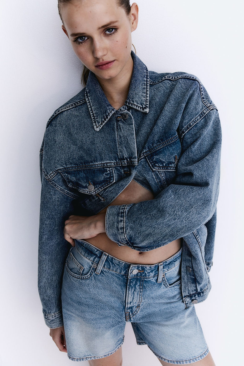 Vaquero corto Bermuda High - H&m фото 2