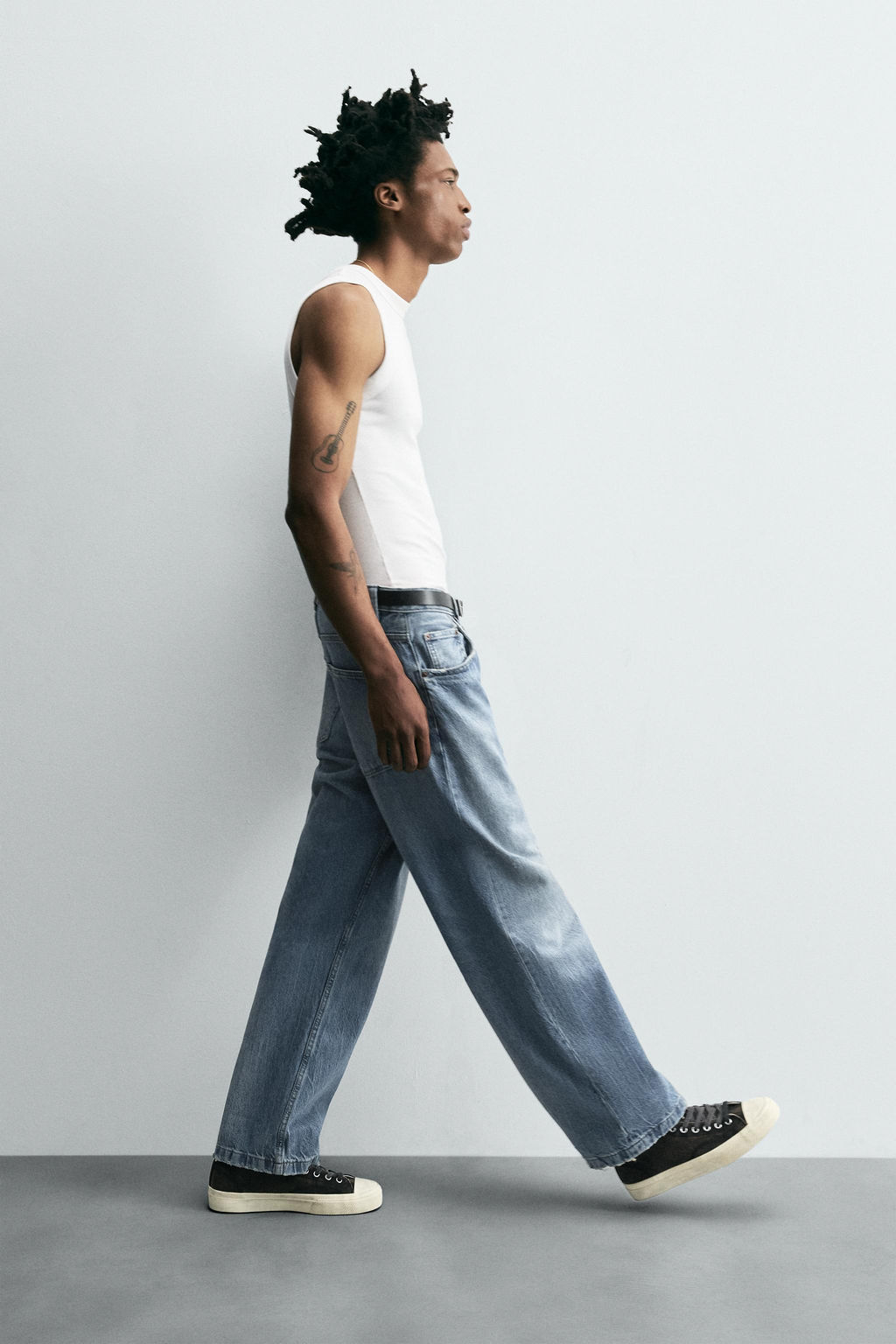 JEANS LOOSE FIT / Azul medio - Zara фото 6
