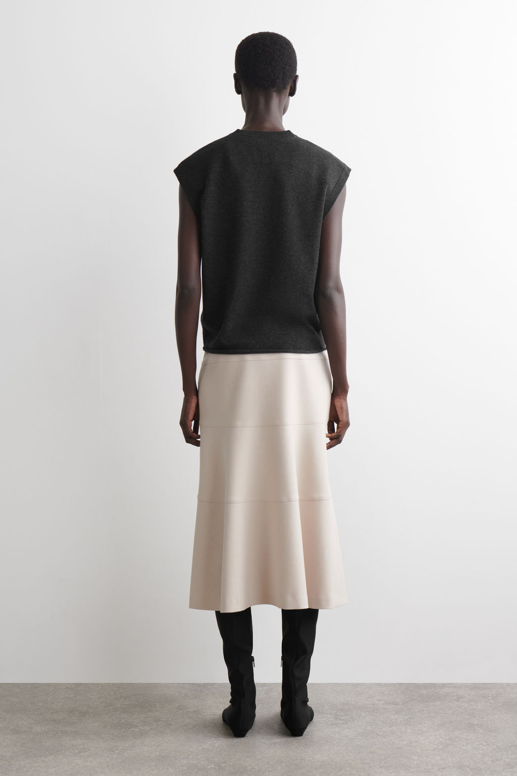 FALDA MIDI EVAS? CURVADA - H&m фото 5