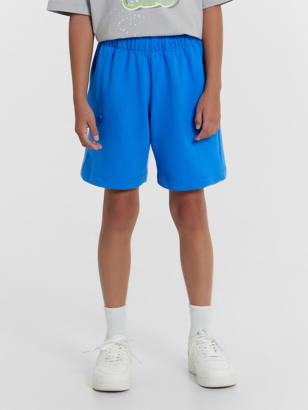 Шорты для мальчиков в ярко-голубом цвете - Mark formelle фото 2