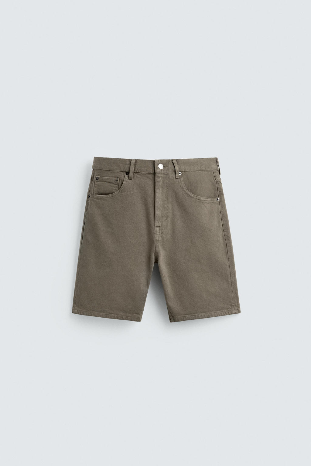 BERMUDA DENIM REGULAR FIT / Verdoso