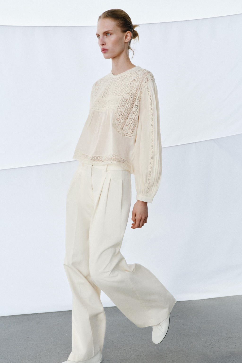 ZW COLLECTION EMBROIDERED SHIRT - Zara фото 4