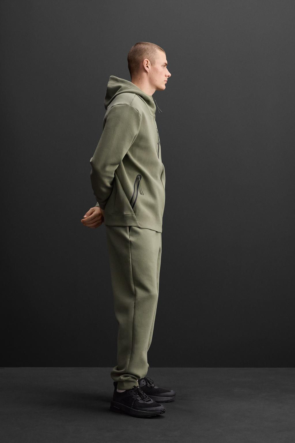 TECHNICAL JOGGERS WITH ZIPS - Zara фото 5