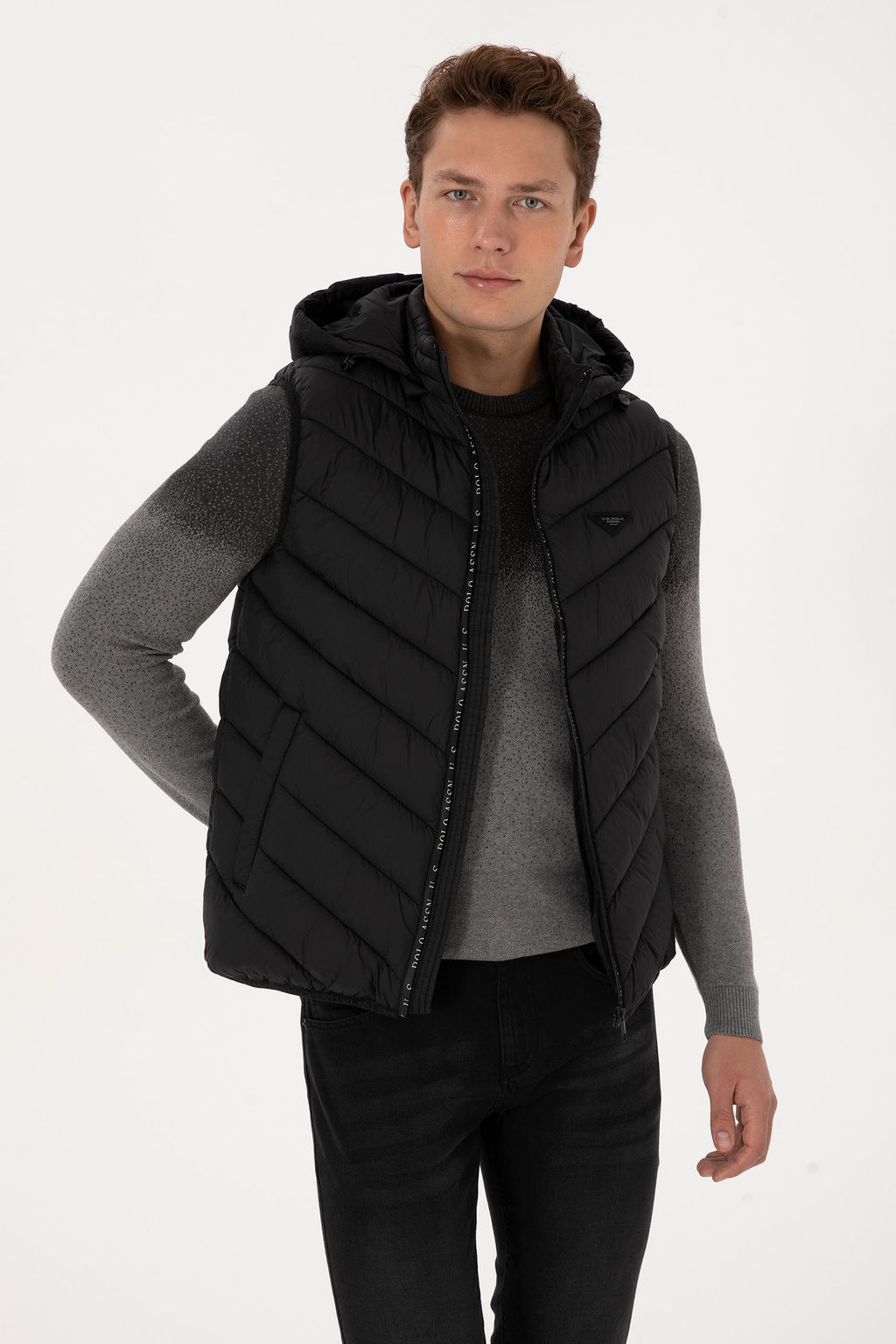 Erkek Siyah Yelek - U.s. polo assn фото 3