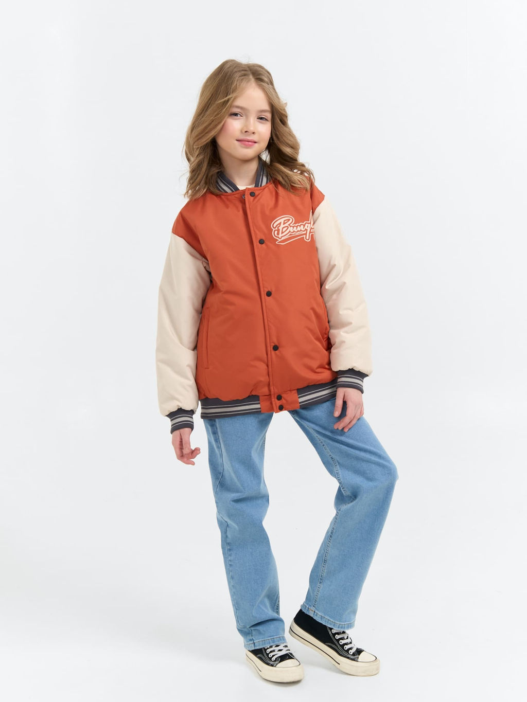 Бомбер с утеплителем Мандарин 7+ - Bungly фото 10