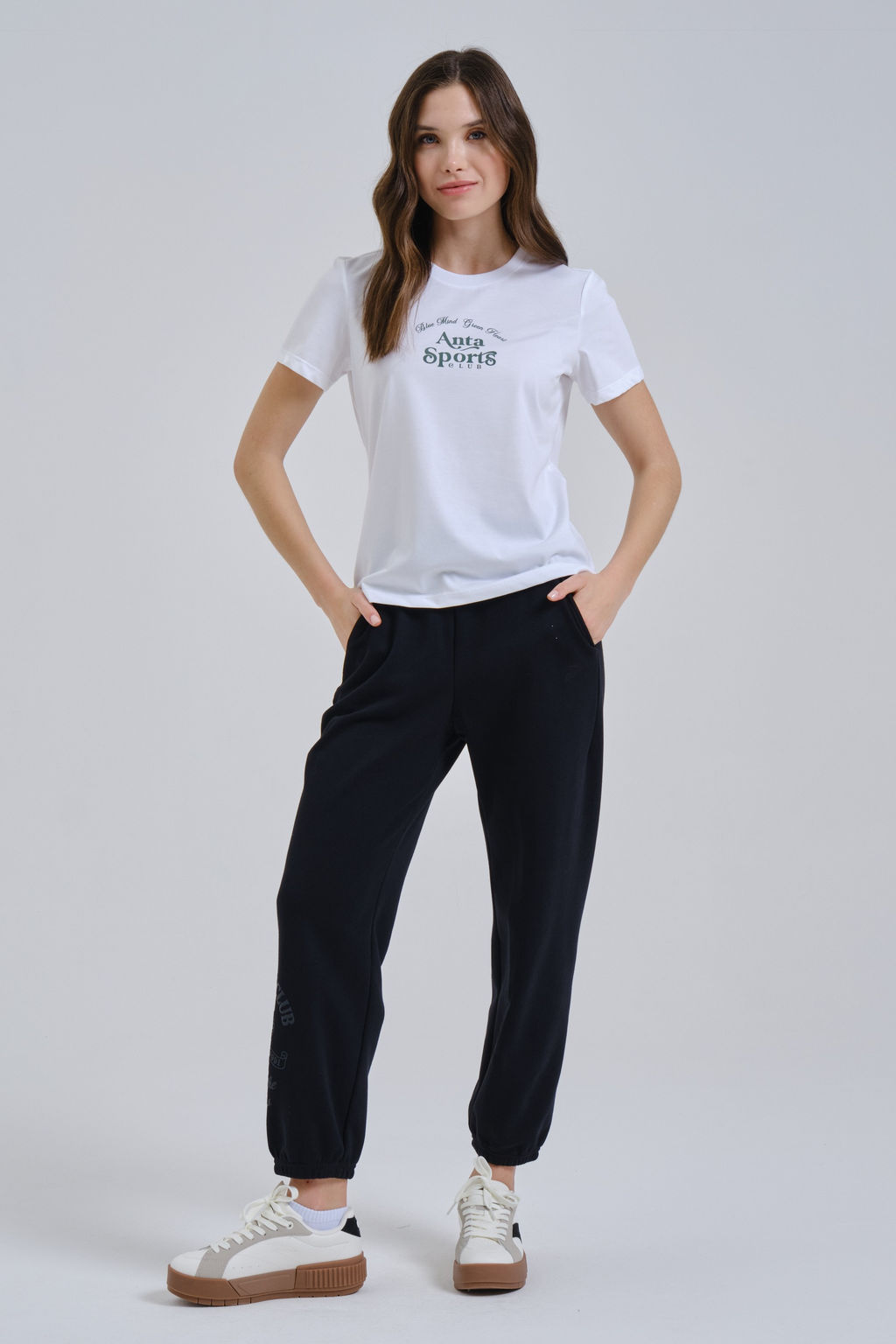 Футболка Белый BLUE HEART GREEN MIND SS Tee