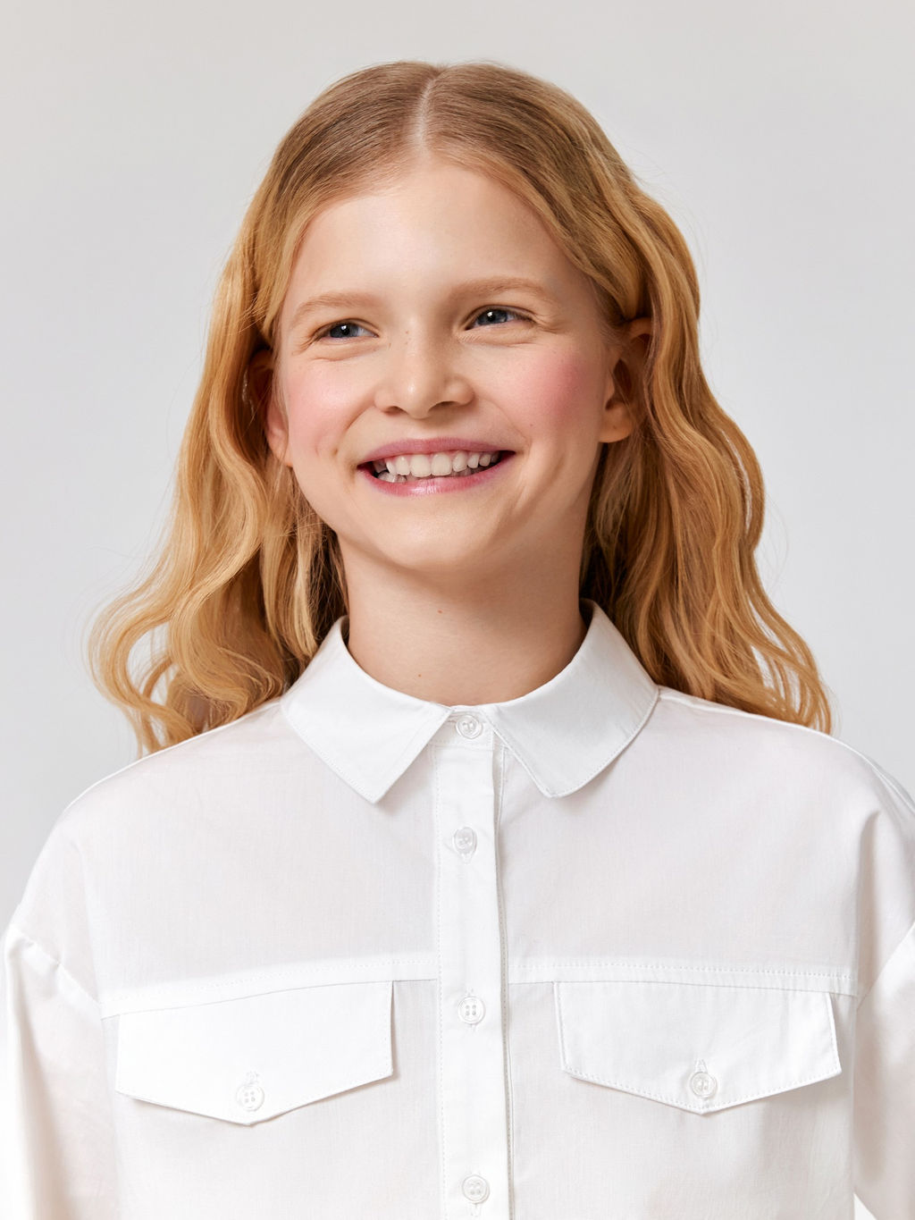 ACOOLA / Блузка детская для девочек Virta белый  фото 6