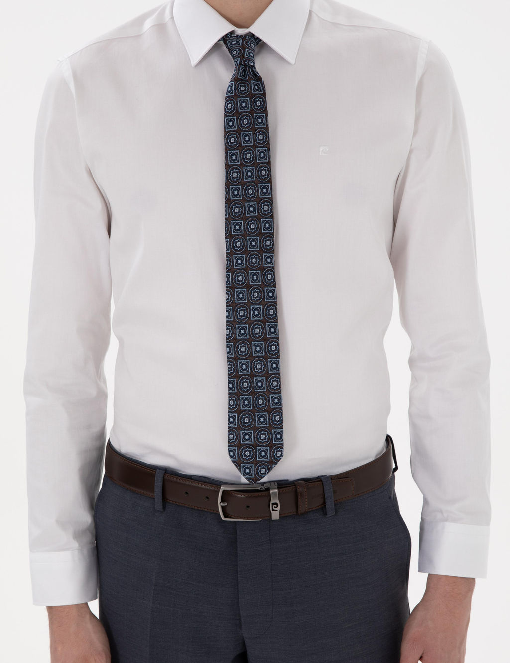 Beyaz Slim Fit Uzun Kollu Klasik G_mlek