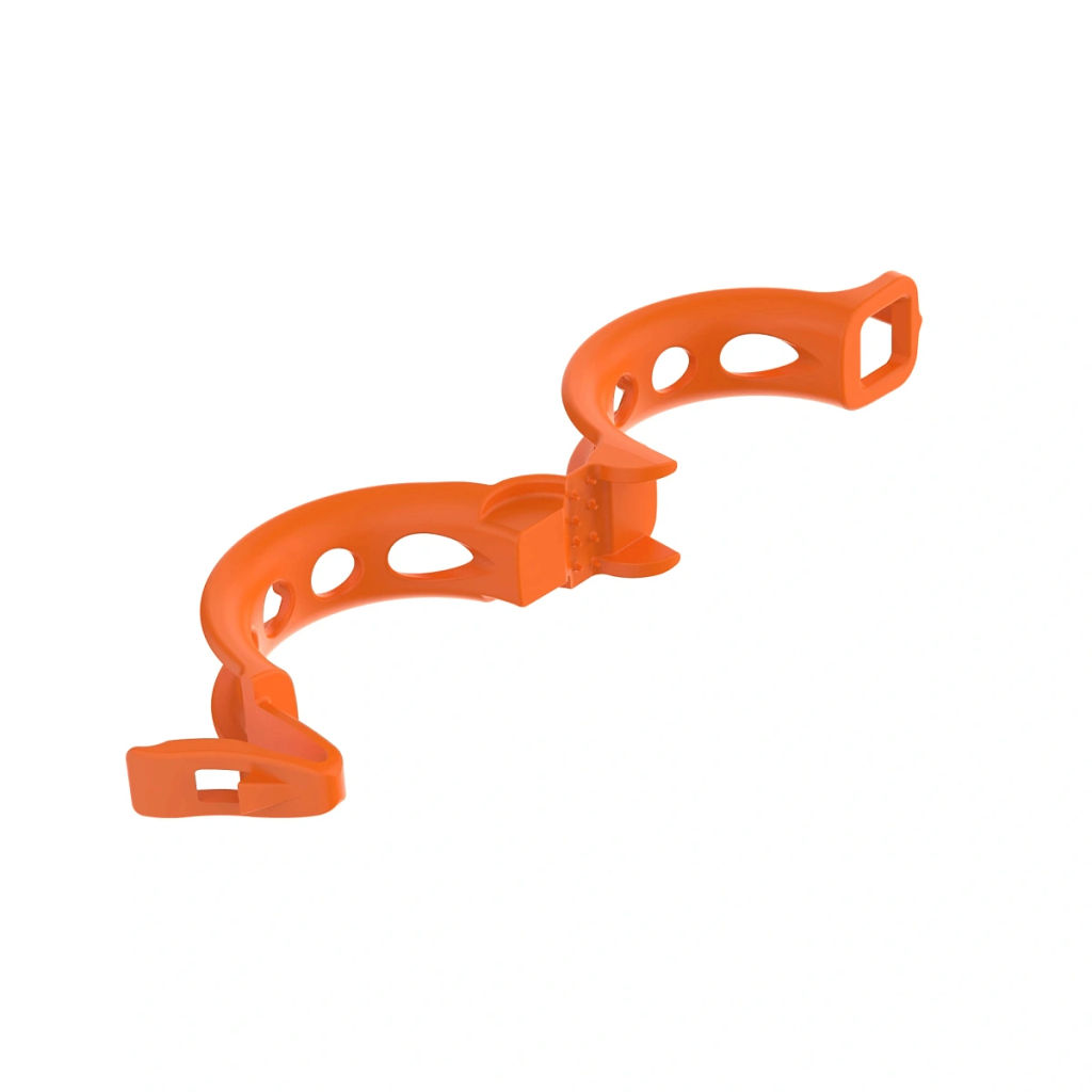 Набор клипс для подвязки садовых растений №1 D-3,5см 50 шт оранжевый АП 1269