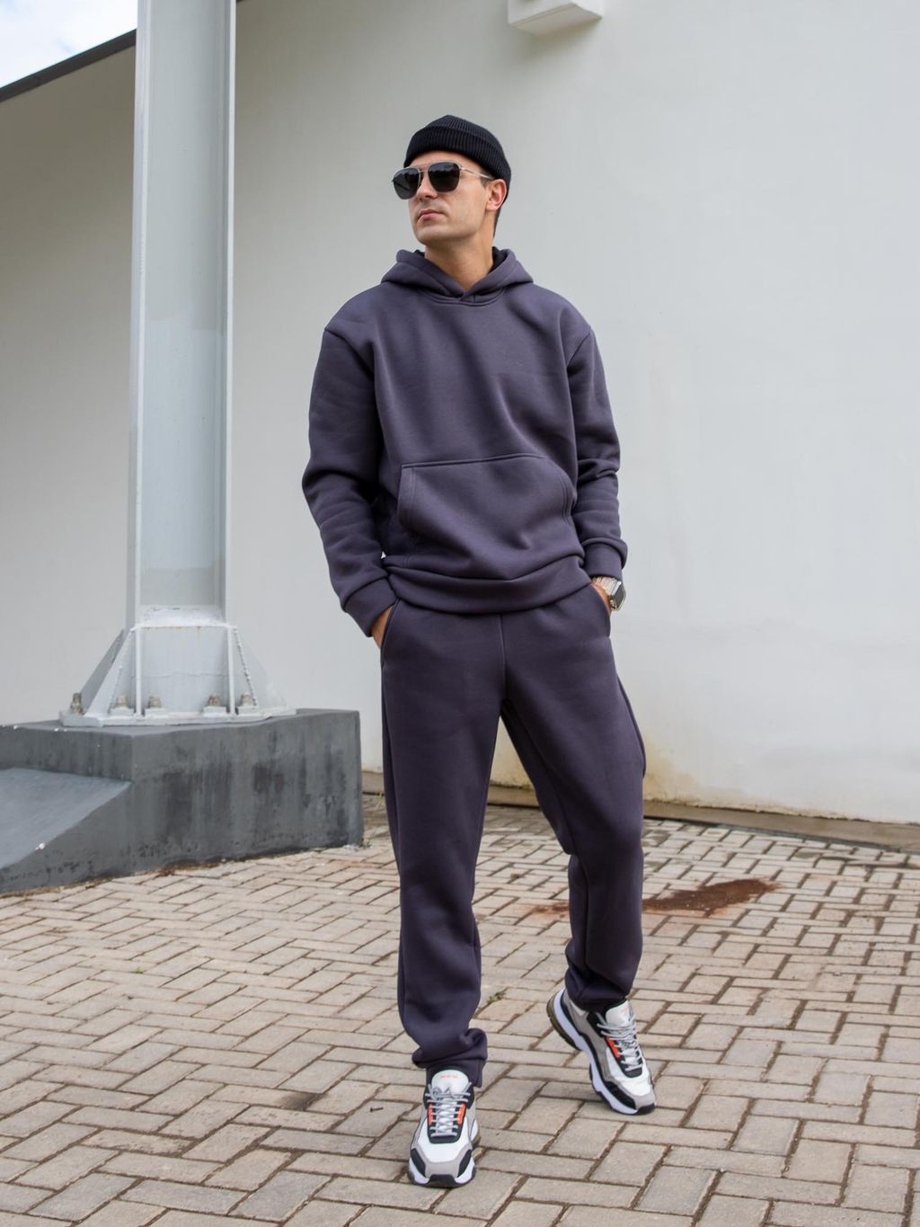 Мужской Мужской спортивный костюм БТ010, темный-графит от Спортсоло