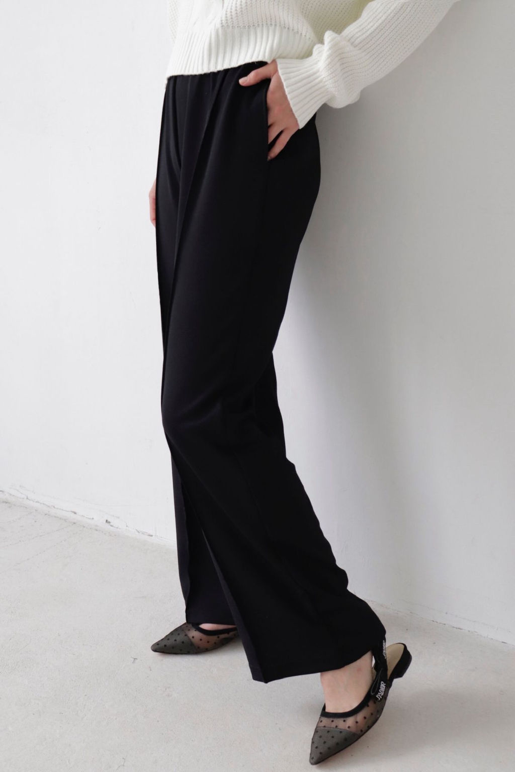 Брюки базовые чёрные - Martichelli фото 5