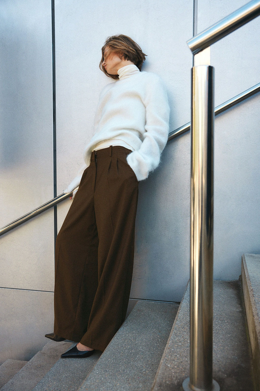 Pantalon amplio de sarga - H&m фото 6