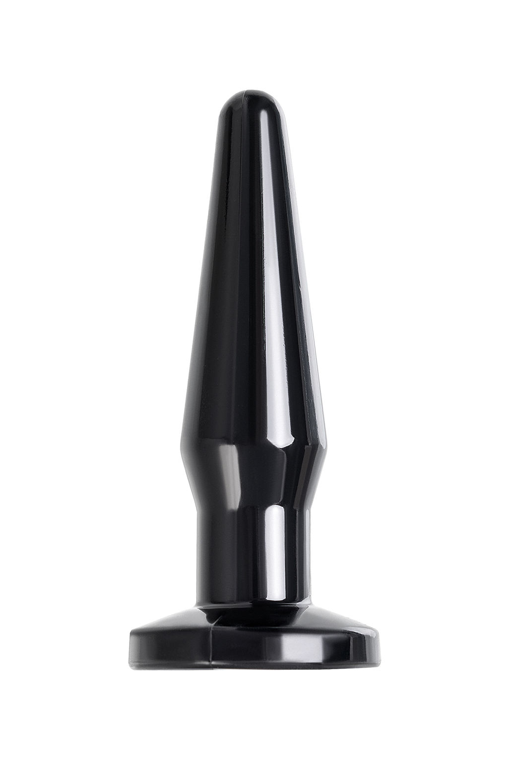 Анальная втулка TOYFA POPO Pleasure Gemini , TPE, черная, 12,1 см
