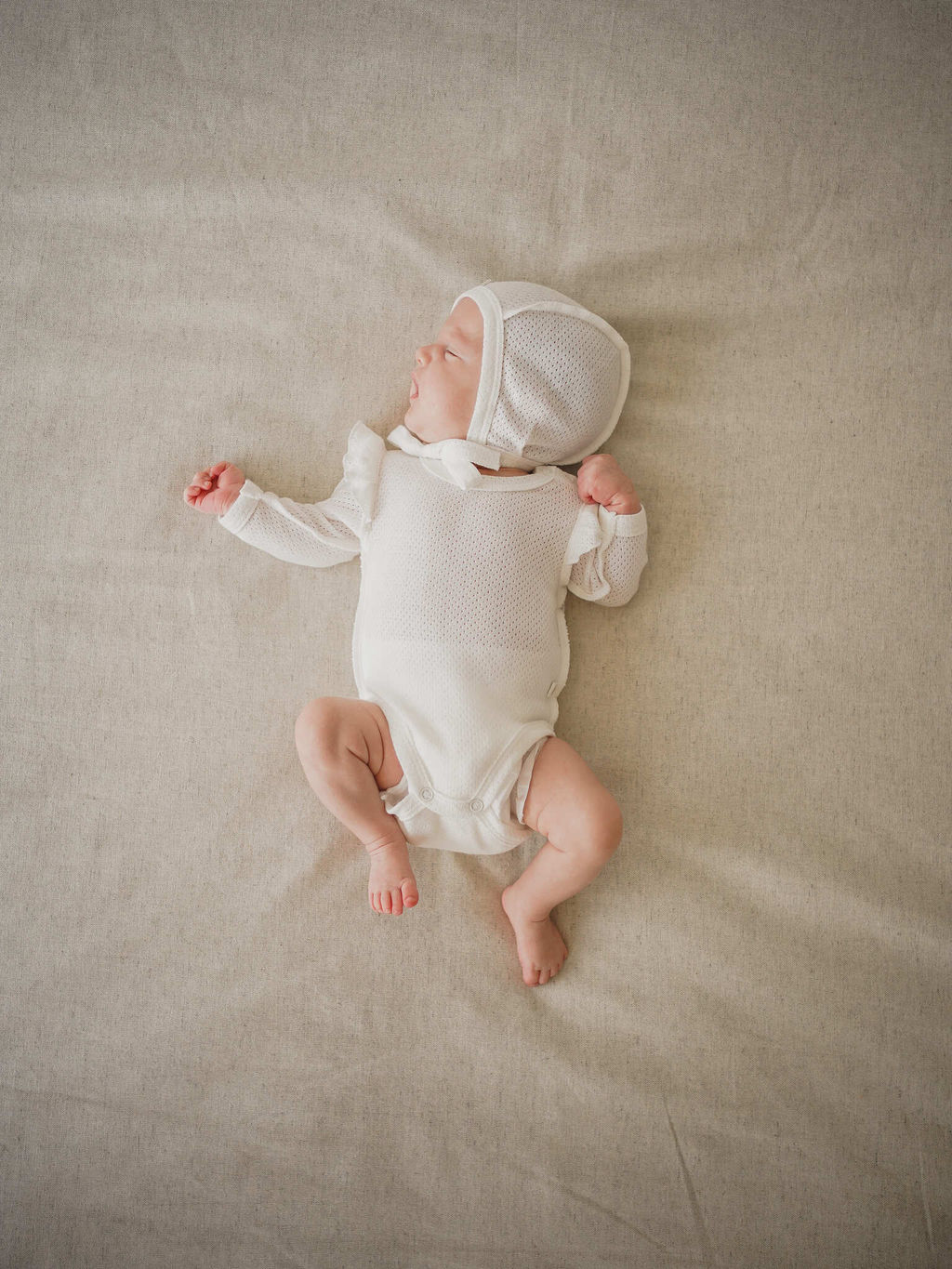 Боди с крылышками Молоко из ажурного хлопка 0+ - Bungly фото 6