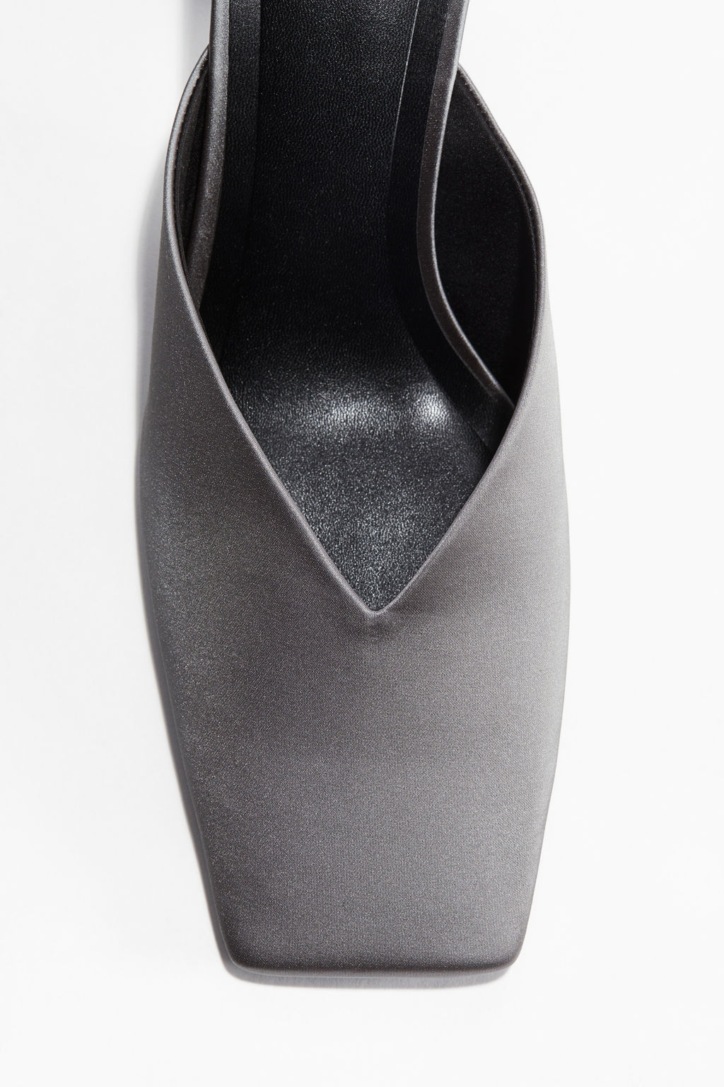 Mules de sat?n con tac?n de embudo - H&m фото 2