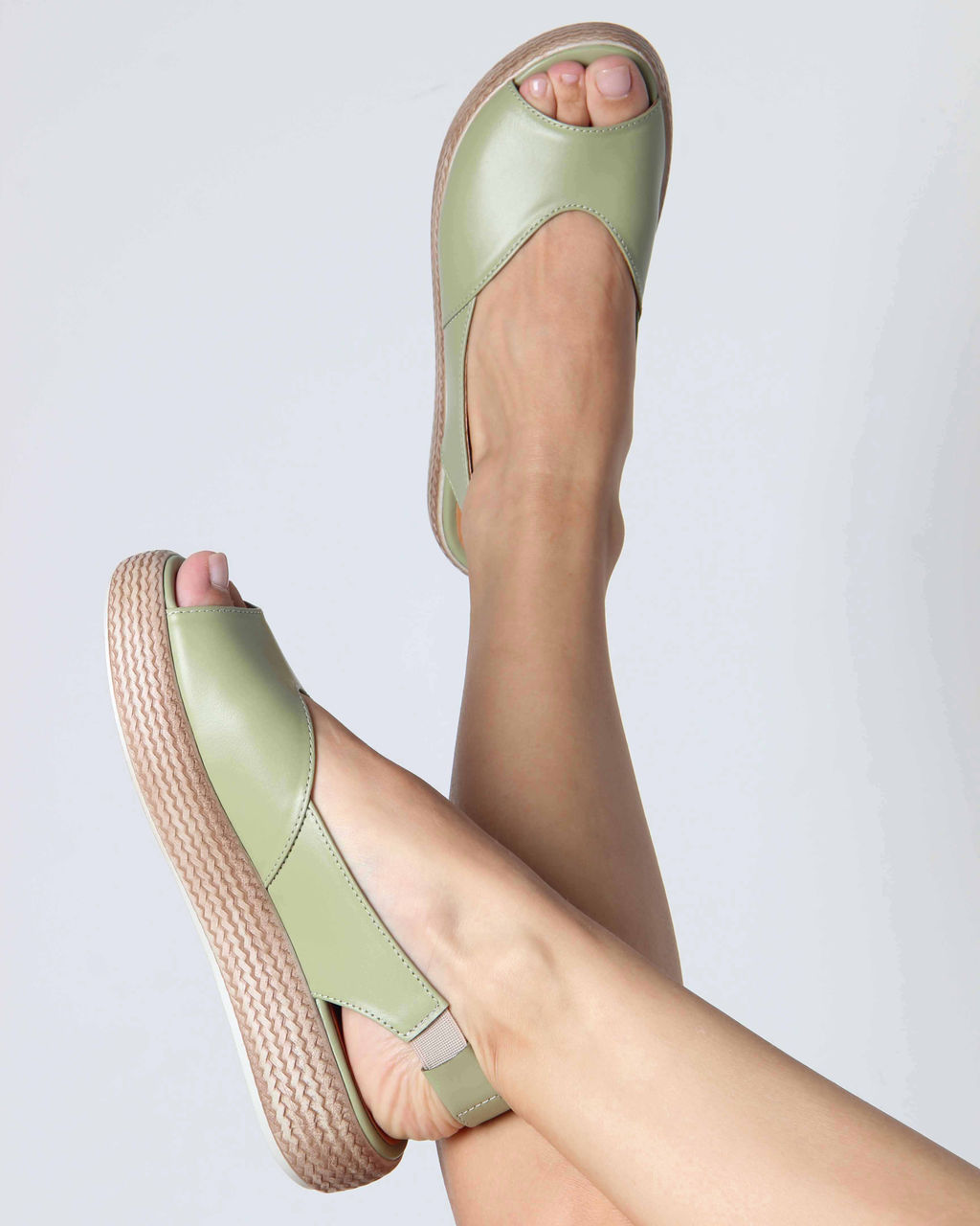 Босоножки 1042.2530be. Авокадо