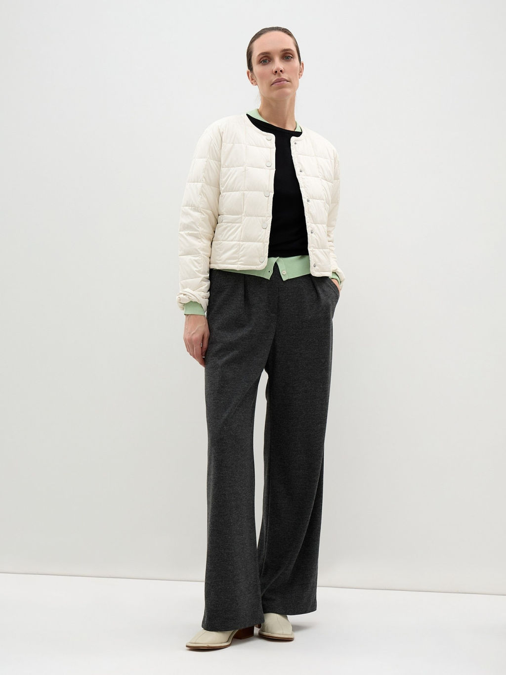 Conso/SS 240119 - milk Пуховая куртка