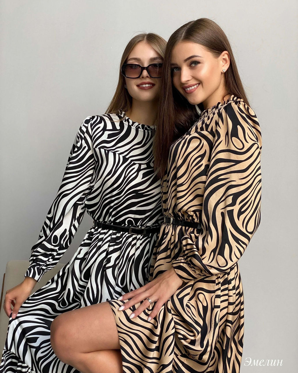 Платье Эмелин (коричневый) - Nadi bordo фото 8