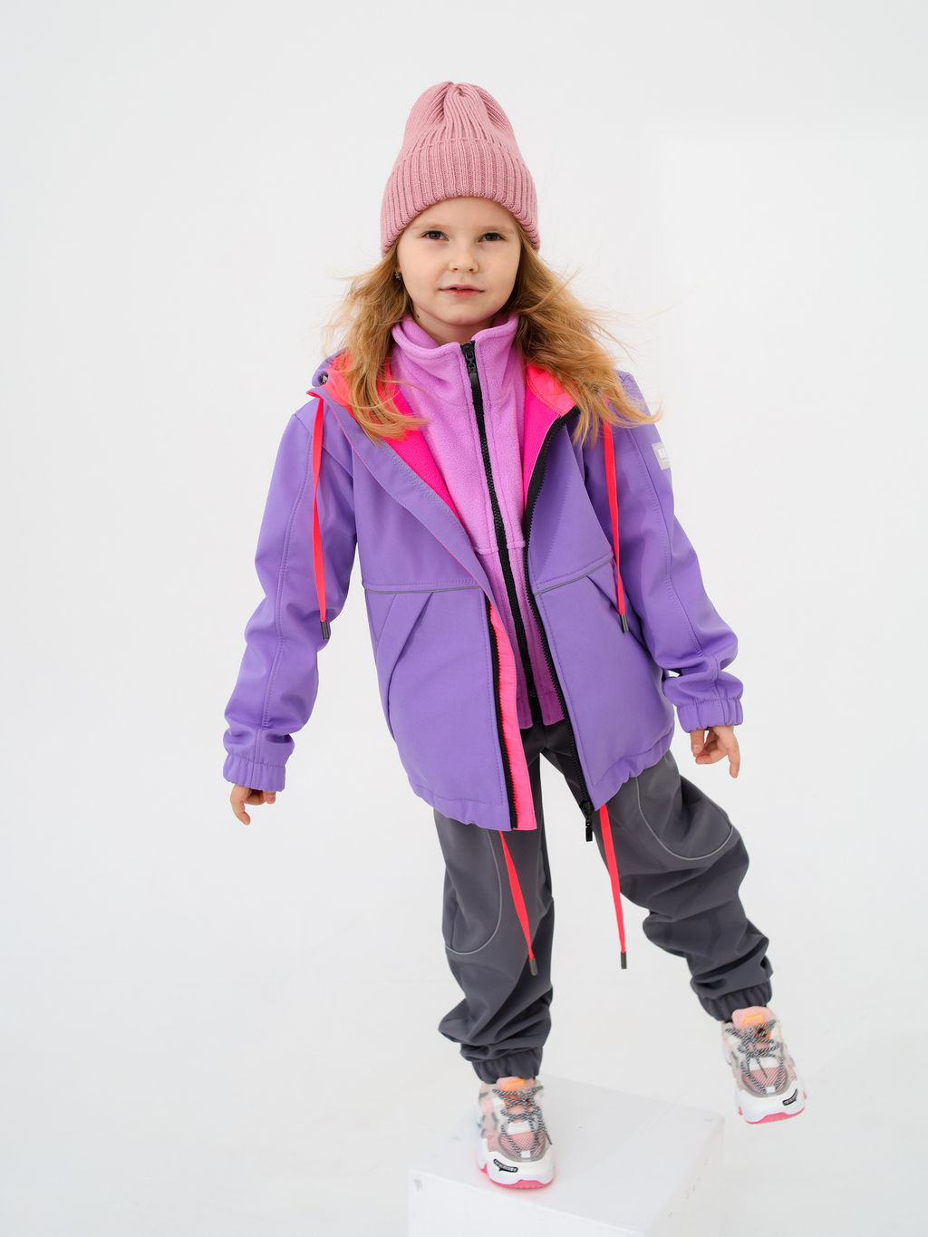 Джогеры SOFTSHELL, серые - Inzibe фото 3