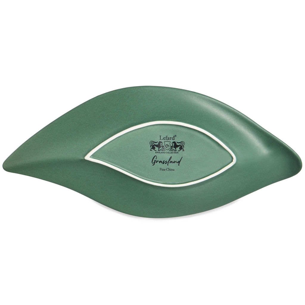 БЛЮДО LEFARD GRASSLAND В ФОРМЕ ЛИСТА 30*13*3,5 СМ фото 5