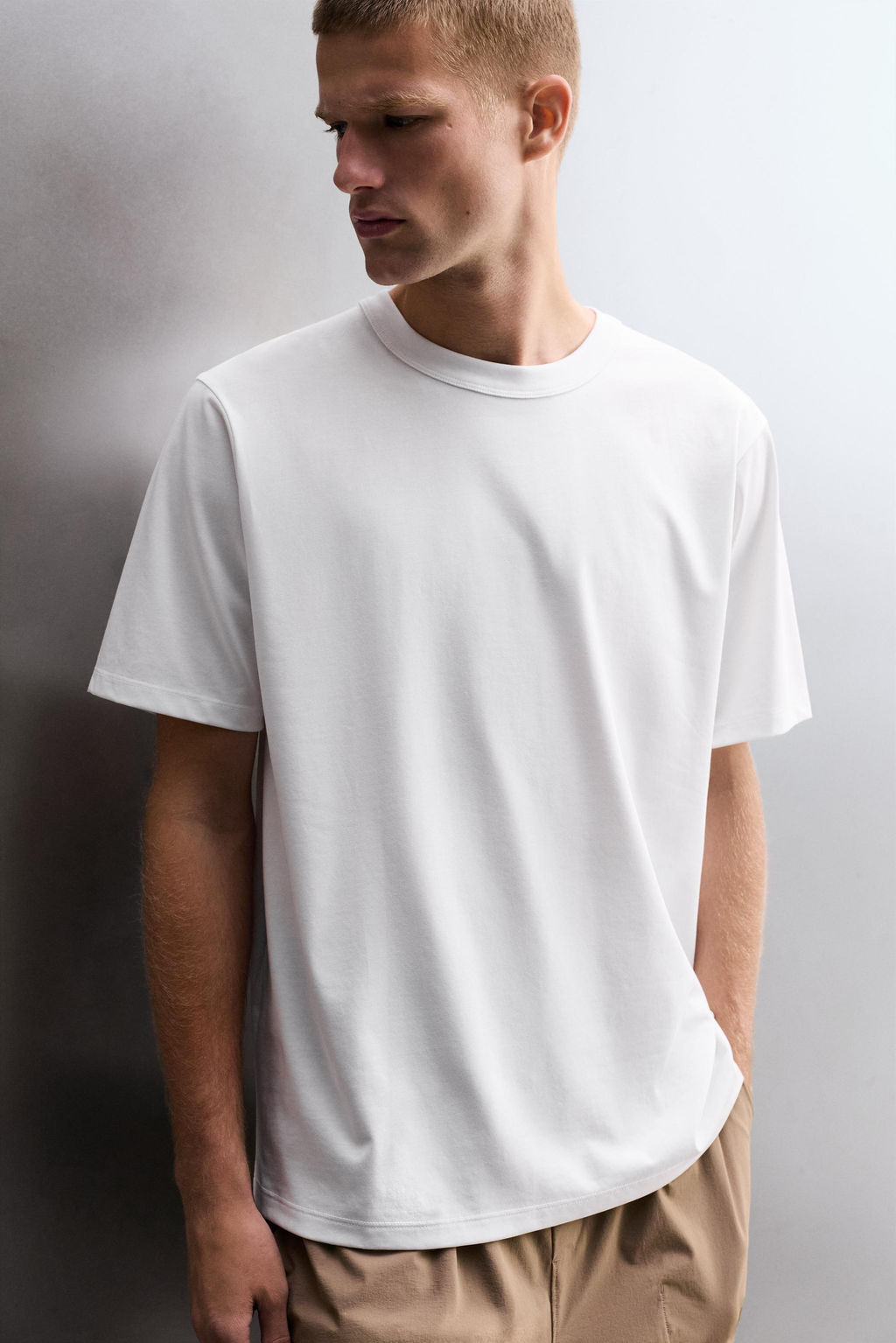 CAMISETA  ENTRENAMIENTO CONFORT / Blanco