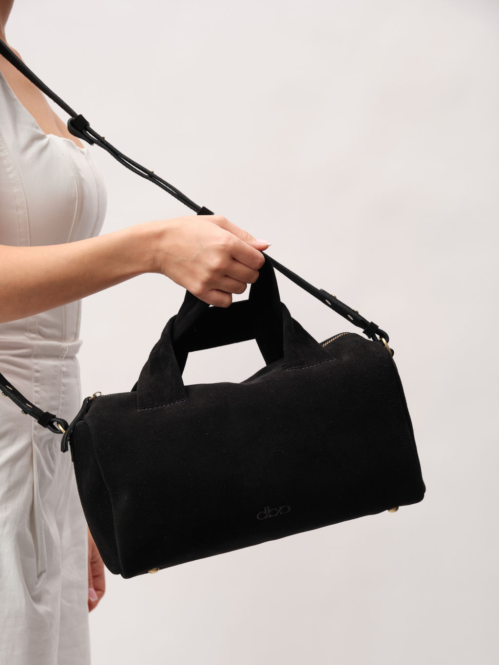 Замшевая сумка Bowling DBR 31378 черный  фото 8