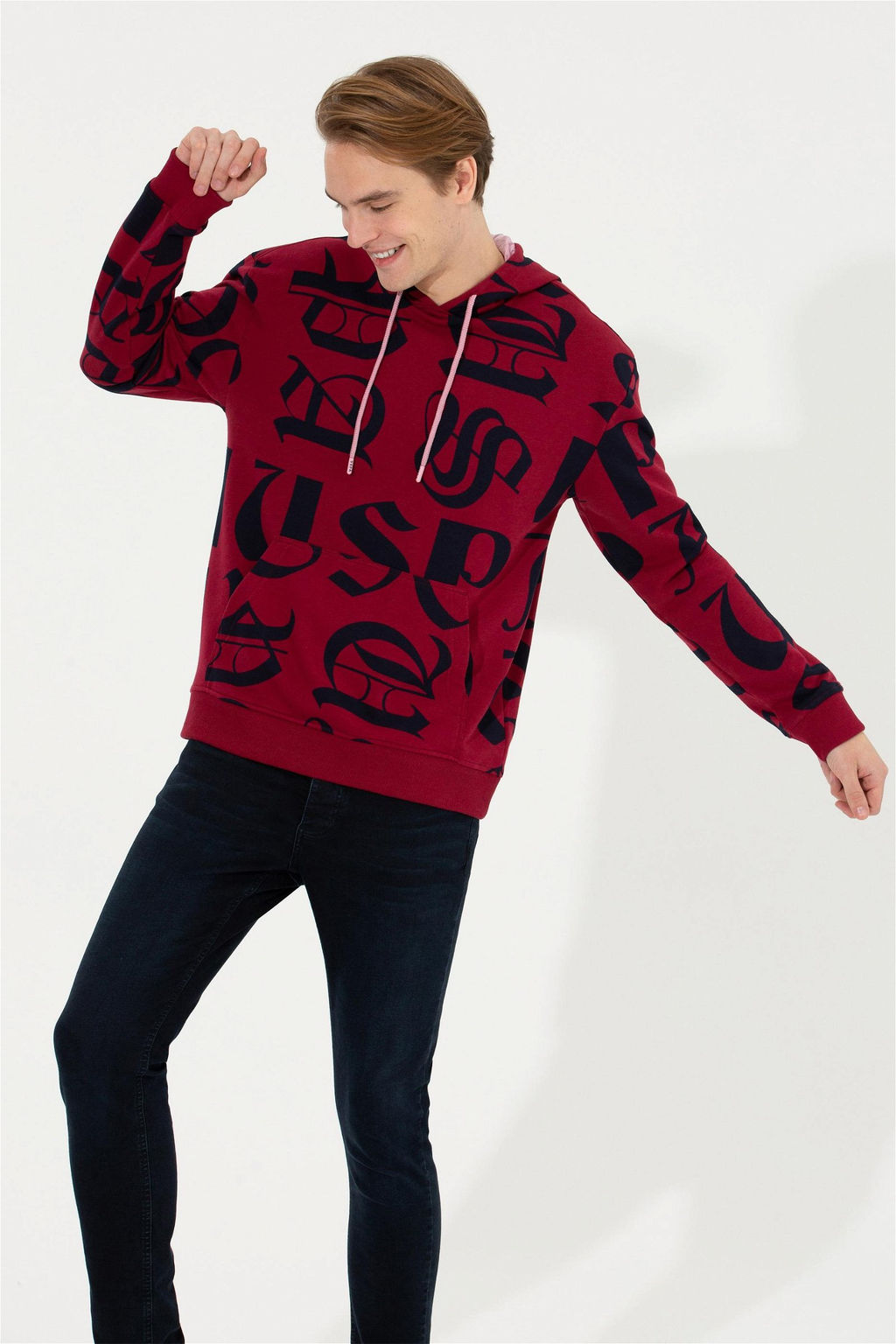 Мужская толстовка с капюшоном Cherry - U.s. polo assn фото 9