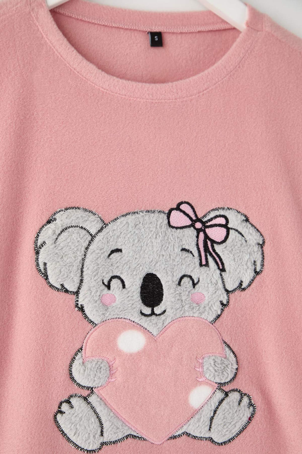 Teen Gul Kurusu Puantiyeli Polar Orme Pijama Tak?m? THMAW26PT00157 - Trendyolmilla фото 6