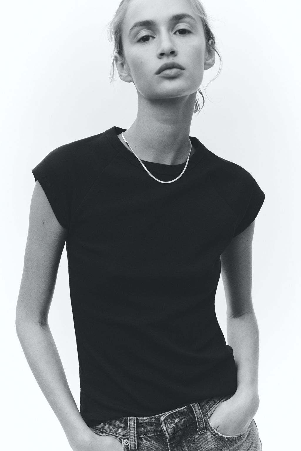 Camiseta de manga ragl?n - H&m фото 8