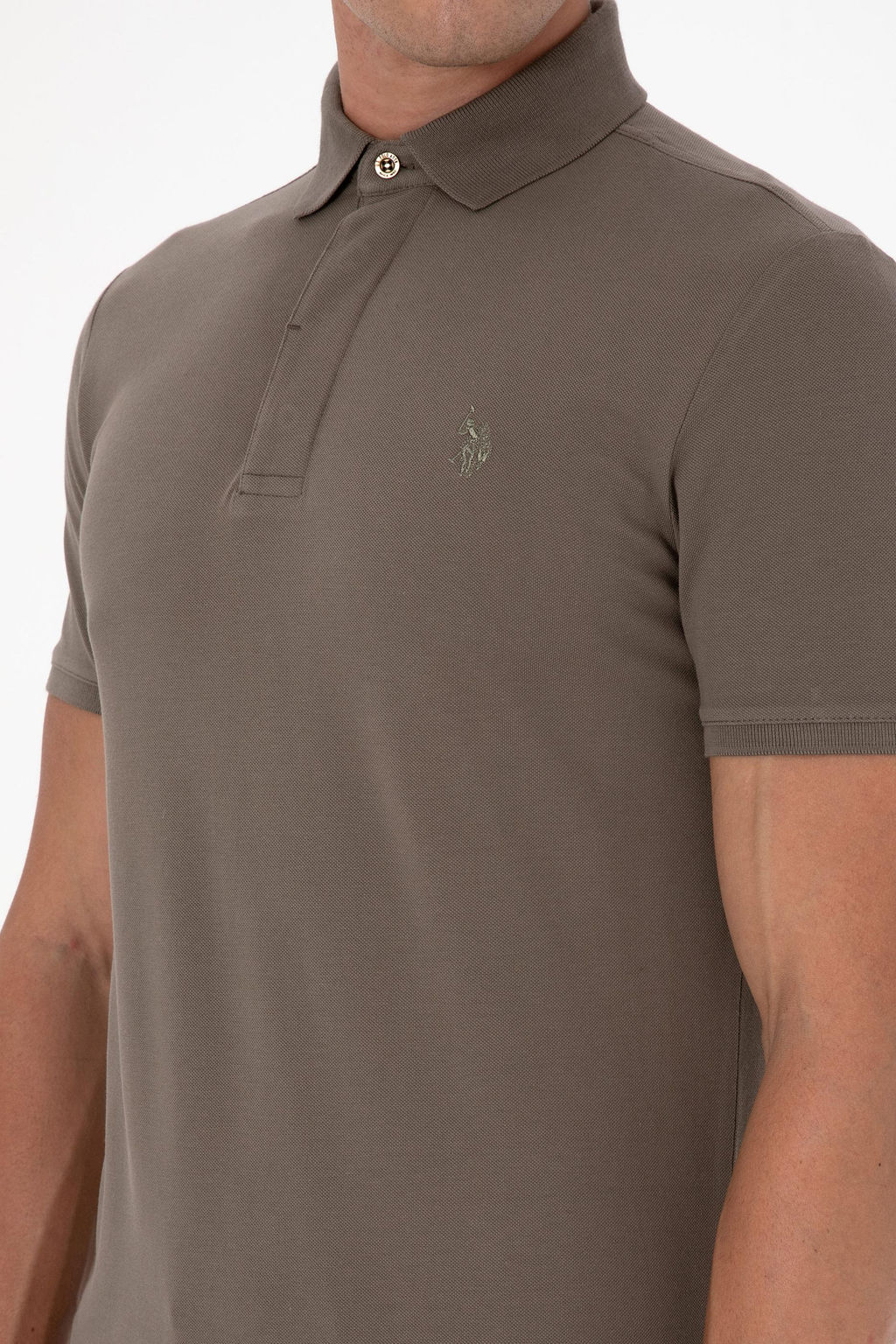 Erkek Vizon Basic Ti__rt Sepette S_rpriz _ndirim - U.s. polo assn фото 7