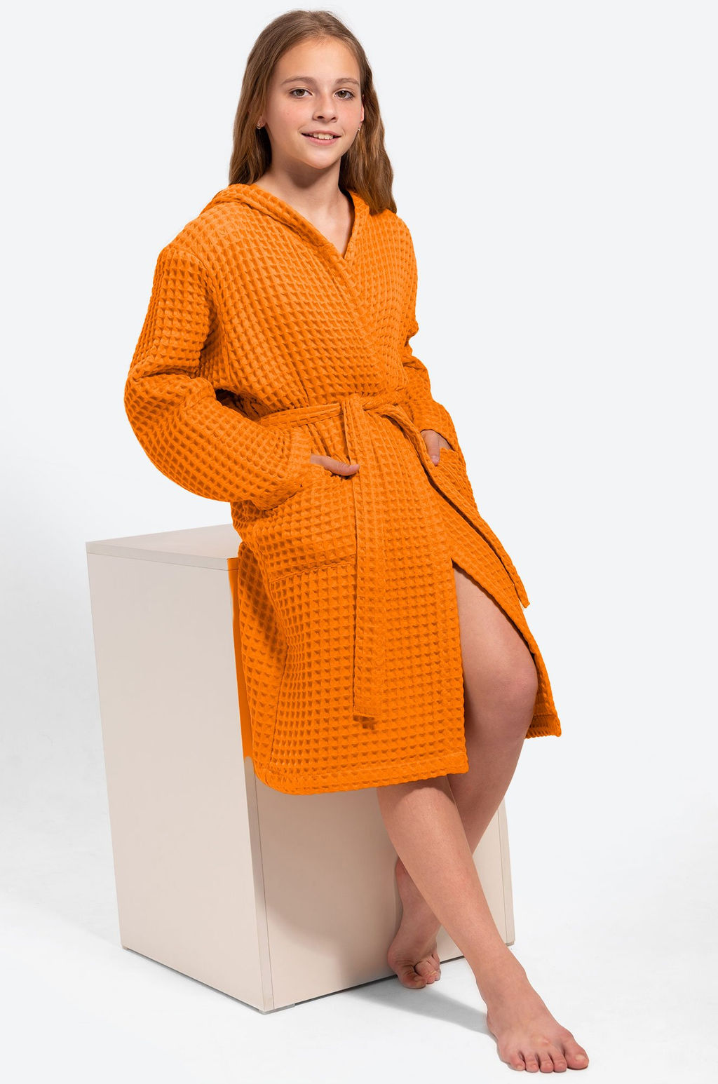 Детский вафельный халат Бохо Happy Fox Home  фото 28