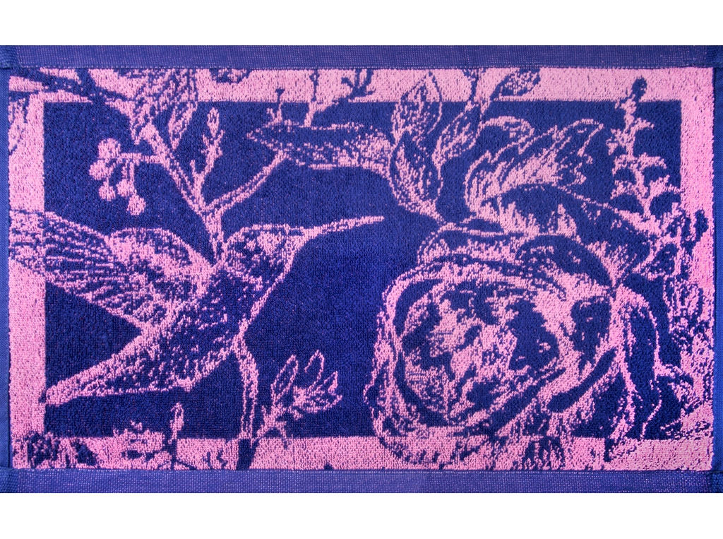 Полотенце махровое 1с105.413ж1 Пробуждение(пурпурн3) 50х30 см